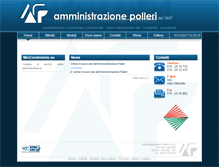 Tablet Screenshot of amministrazionepolleri.it